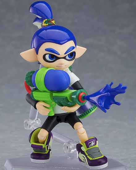 figma Splatoon Girl & Boy DX Edition Rerelease Pre-Orders