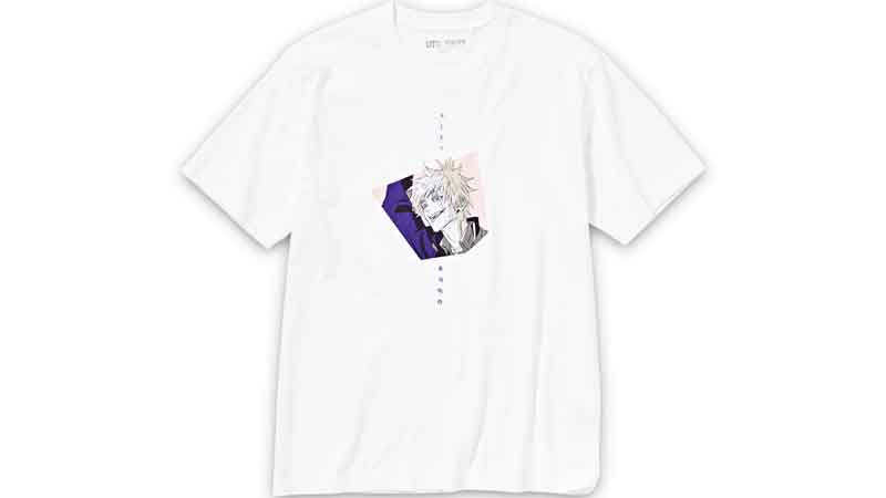 Jujutsu Kaisen Collaborates with UNIQLO UT - T-shirts featuring Gojo Satoru and Suguru Geto