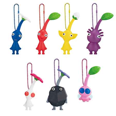 Pikumin Gummies with Mascot Keychain from BANDAI Candy