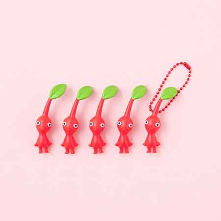 Pikumin Gummies with Mascot Keychain from BANDAI Candy