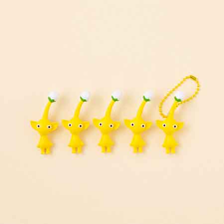 Pikumin Gummies with Mascot Keychain from BANDAI Candy