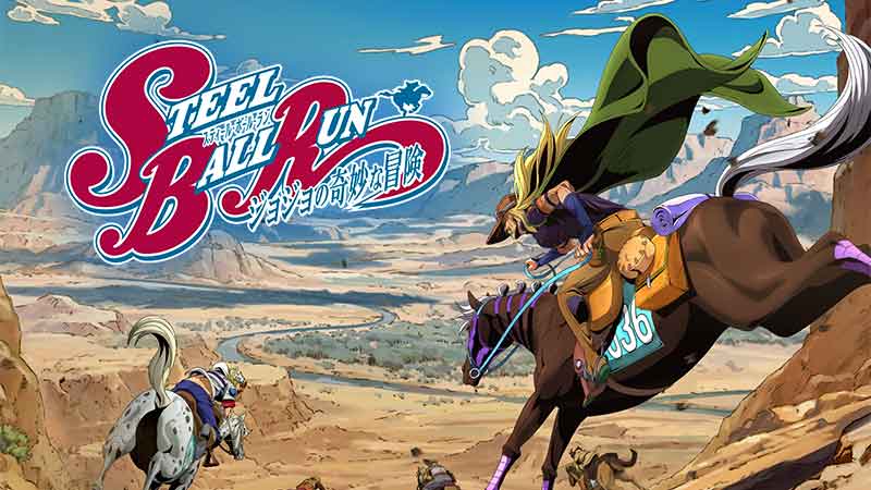 STEEL BALL RUN JoJo’s Bizarre Adventure Anime Announced and Teaser PV Released