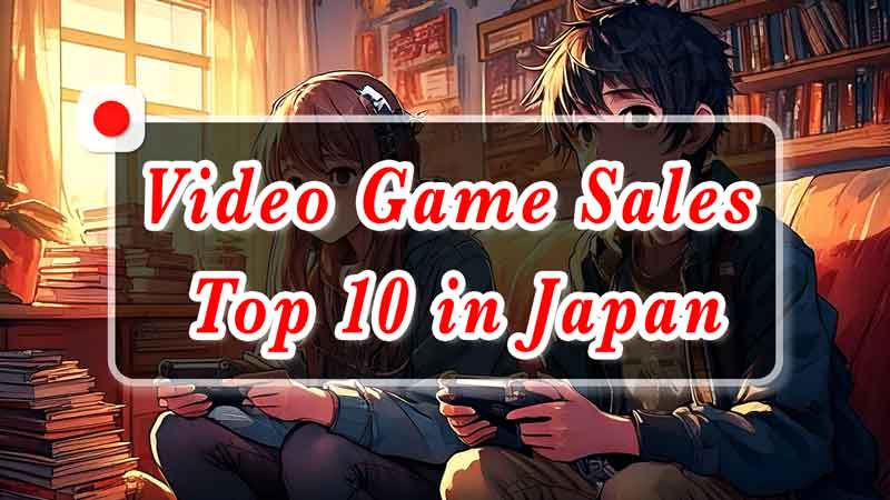 Video Game Sales Top 10 in Japan