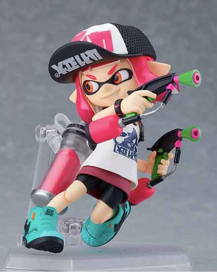 figma Splatoon Girl & Boy DX Edition Rerelease Pre-Orders