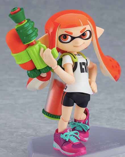 figma Splatoon Girl & Boy DX Edition Rerelease Pre-Orders