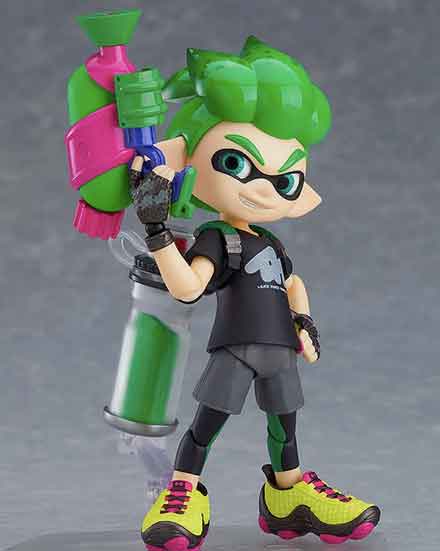 figma Splatoon Girl & Boy DX Edition Rerelease Pre-Orders